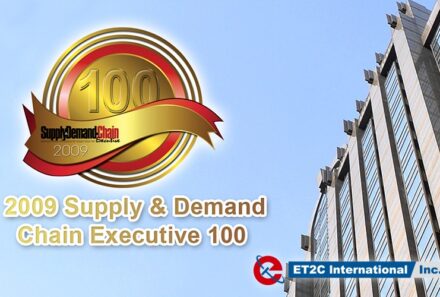 ET2C Honoured in the 2009 Supply & Demand Chain Executive 100