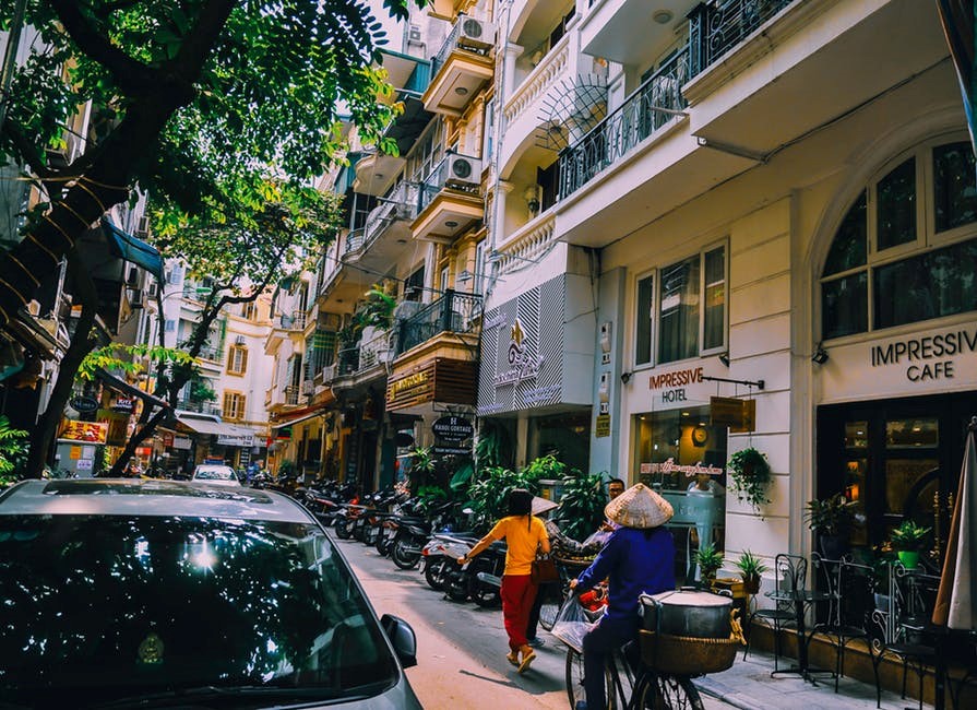 street in Vietnam