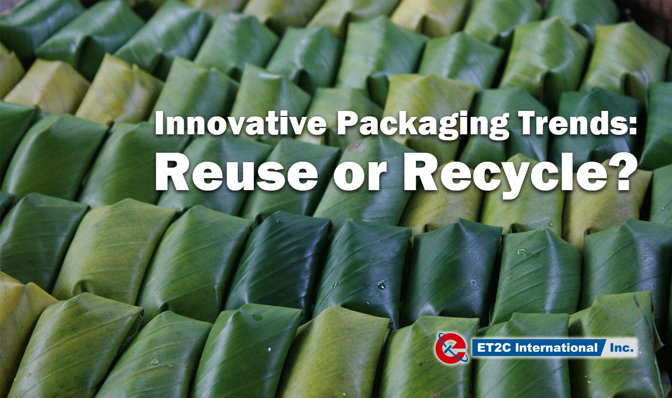 Innovative Packaging Trends Reuse or Recycle sustainability banana leaves