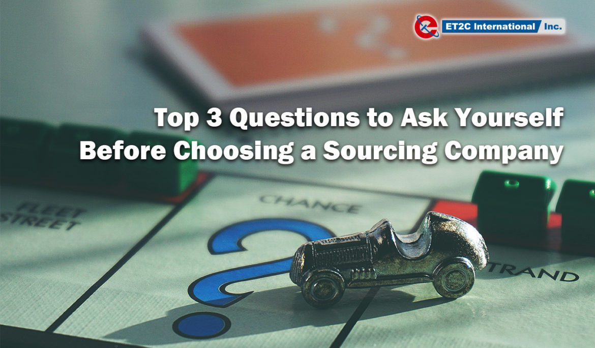 Top 3 Questions to choose the Best Asia Sourcing Company