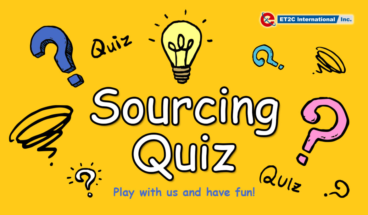 The Sourcing Quiz!