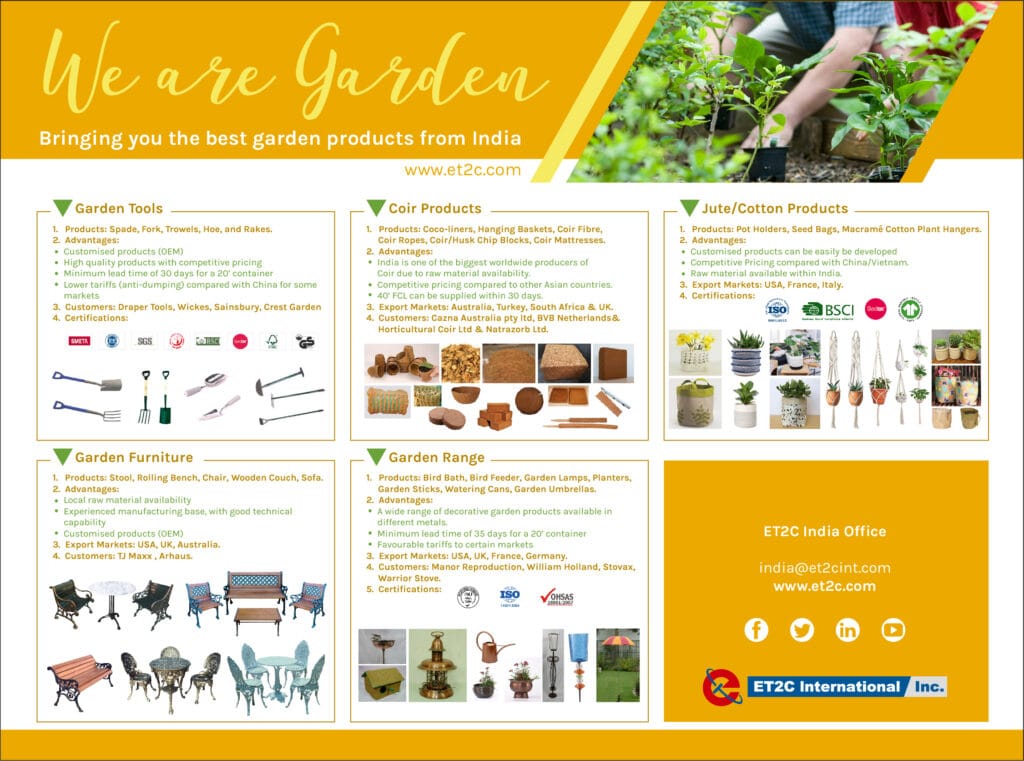 India Sourcing Insights - We Are Garden