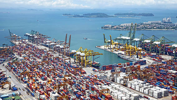 Port Container Ship Suez Canal Logistic Procurement Sourcing ET2C Int.
