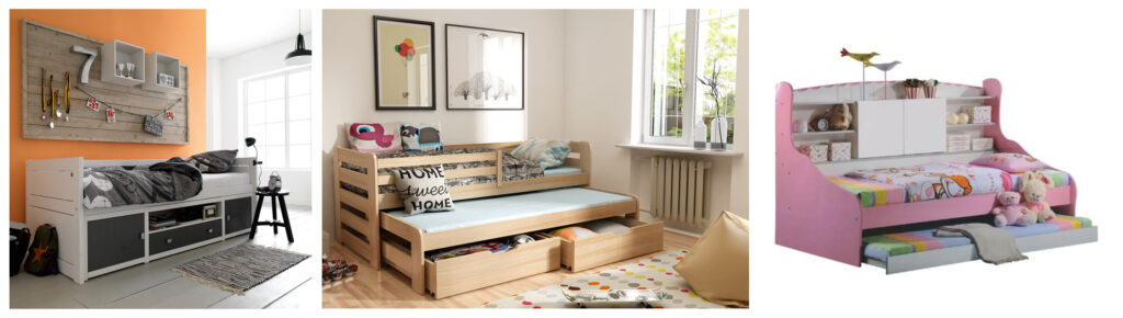 Child bed with storage unit furniture sourcing procurement
