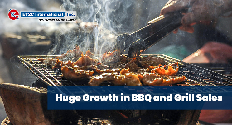 Biggest growth in Outdoor BBQ's