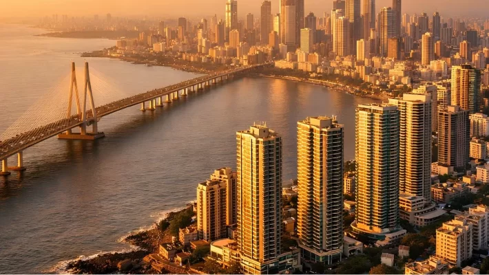 Mumbai skyline representing India’s economic growth and expanding global trade opportunities.