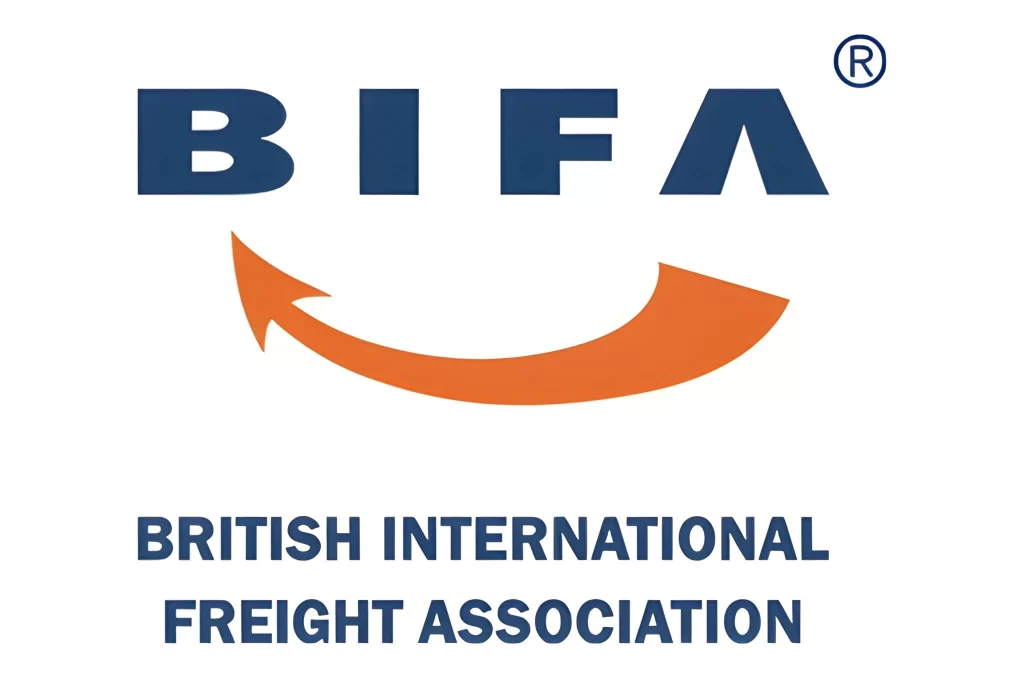 British International Freight Association BIFA logo representing the UK freight and logistics industry